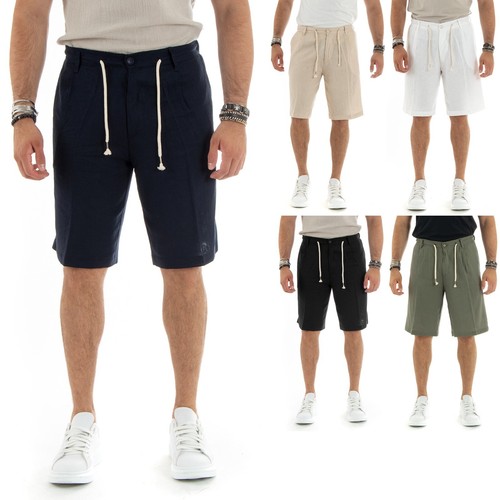 Bermudas homme court lin - homme,